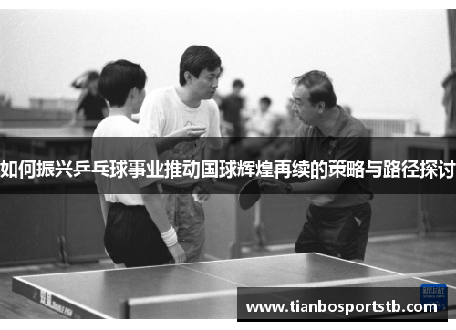 如何振兴乒乓球事业推动国球辉煌再续的策略与路径探讨